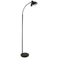 STOJACÍ LAMPA GUT - bílá/černá, Moderní, kov (55/24/155cm) - Mömax