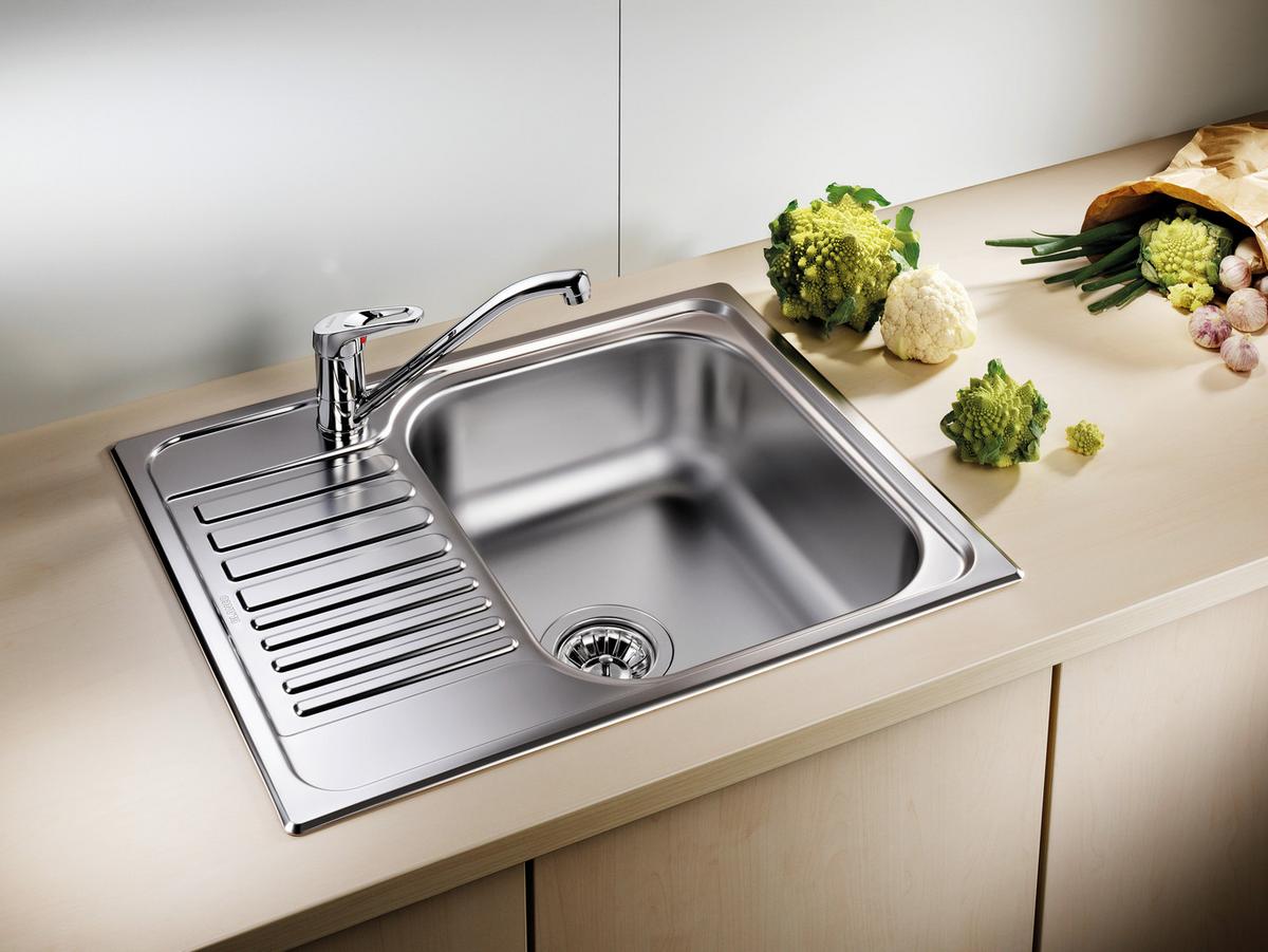 Spülenset Blanco Unit 2 - Edelstahlfarben, MODERN - Blanco