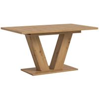 Ausziehtisch Marlon 150 Az Melamin Artisan, B: 150-190 cm - Eiche Artisan, Trend, Holzwerkstoff (150-190/90/76cm)