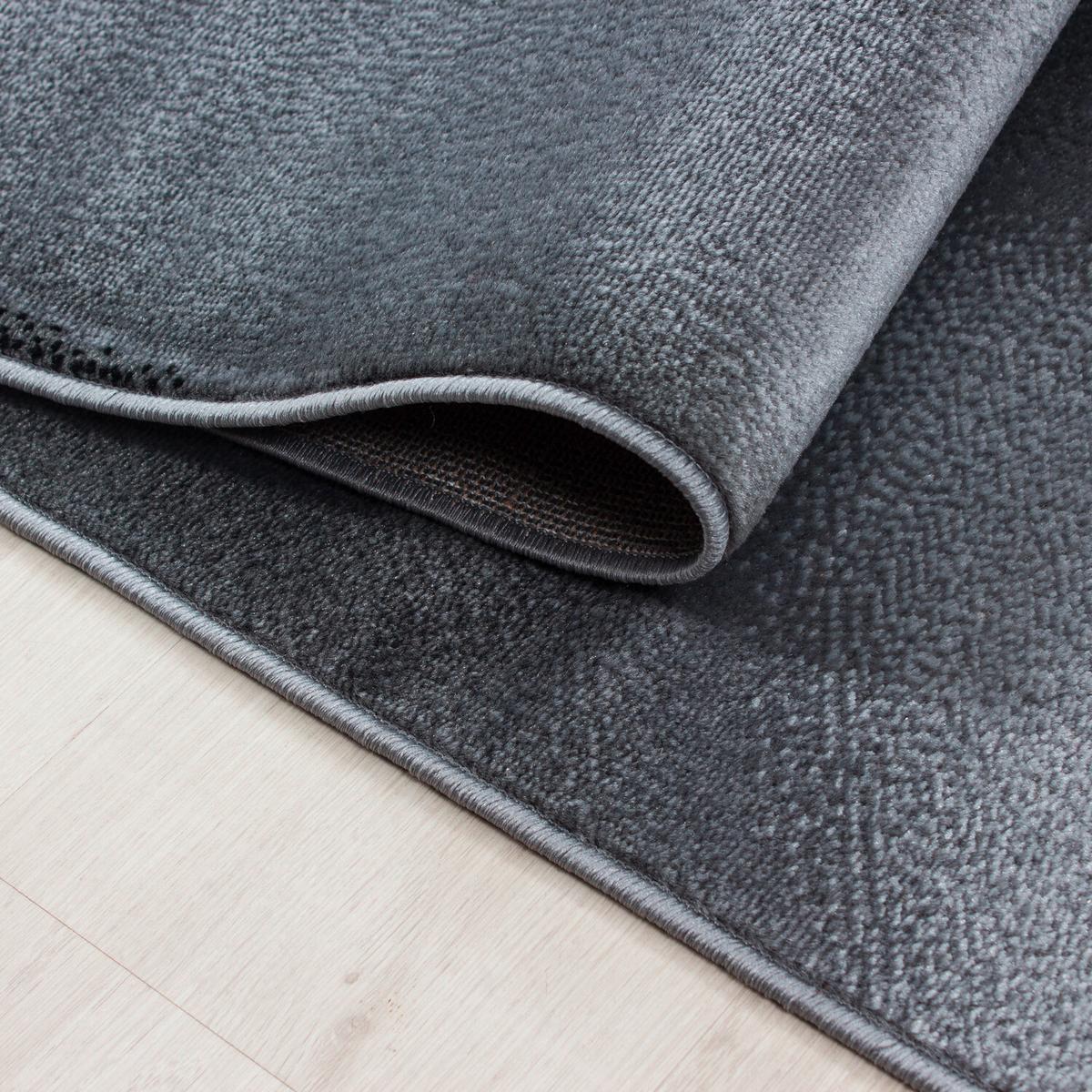 Webteppich Schwarz Plus 240x340 cm - Schwarz, Basics, Textil (240/340cm) - Novel