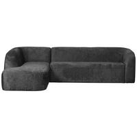 Ecksofa Sloping Anthrazit S: 225x274cm - Anthrazit, Design, Textil (225/274cm) - Livetastic