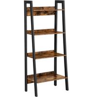 REGÁL NA ŠANÓNY VINTAGE - hnedá/čierna, Trend, kov/kompozitné drevo (56/137,5/34cm) - Boxxx