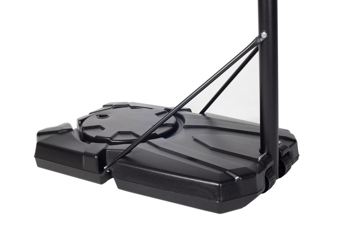 Basketballständer Salta Forward - Schwarz/Grün, KONVENTIONELL, Kunststoff/Metall (110/287-362/175cm) - Salta