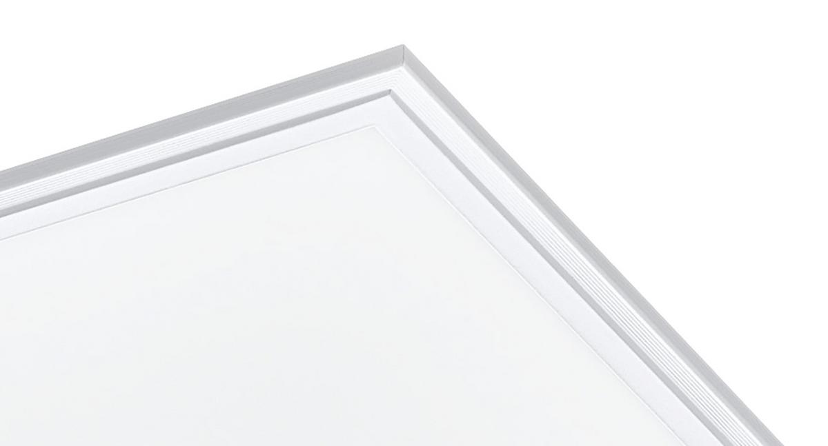 Led-paneel Salobrena-rgbw L: 45 Cm Mit Fernbedienung - Weiß, MODERN, Kunststoff/Metall (45/45/1,1cm) - Eglo