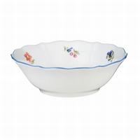 Dessertschale Porzellan Weiß/ Blau Sonate L/b: Ca. 15/15 Cm - Blau/Weiß, KONVENTIONELL, Keramik (15/15/5cm) - Seltmann Weiden