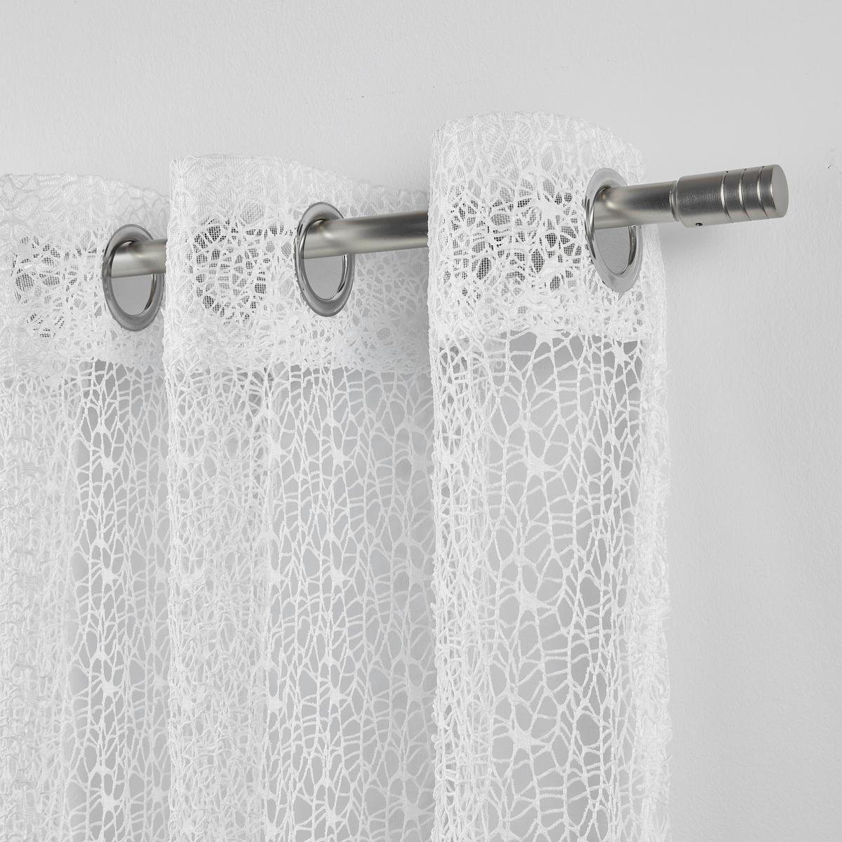 ZÁVES S OČKAMI ASTRID - biela, Modern (140/245cm) - Modern Living