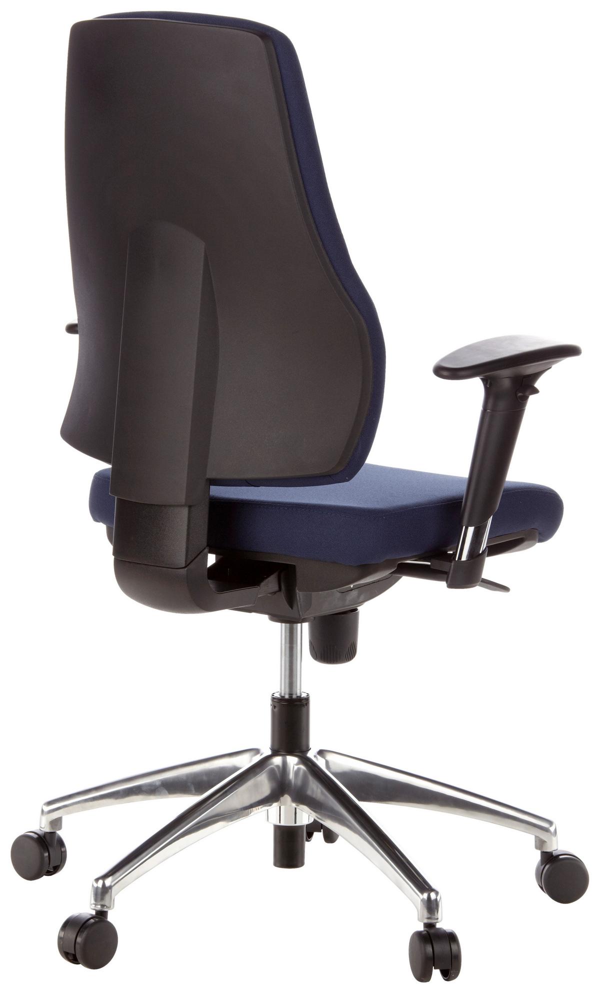 Drehstuhl Pro-Tec 200 Dunkelblau - Dunkelblau, MODERN, Kunststoff/Textil (60/126/45cm) - MID.YOU