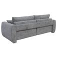 Schlafsofa Bali - Schwarz/Grau, MODERN, Holz/Textil (245/74-90/104cm) - Luca Bessoni