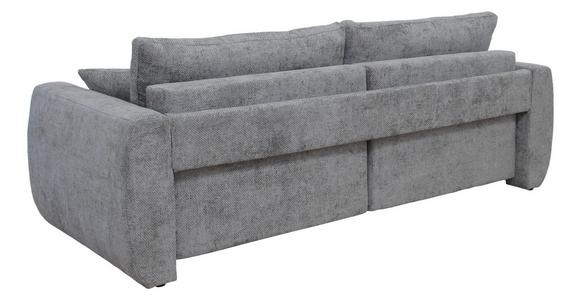 Schlafsofa Bali - Schwarz/Grau, MODERN, Holz/Textil (245/74-90/104cm) - Luca Bessoni