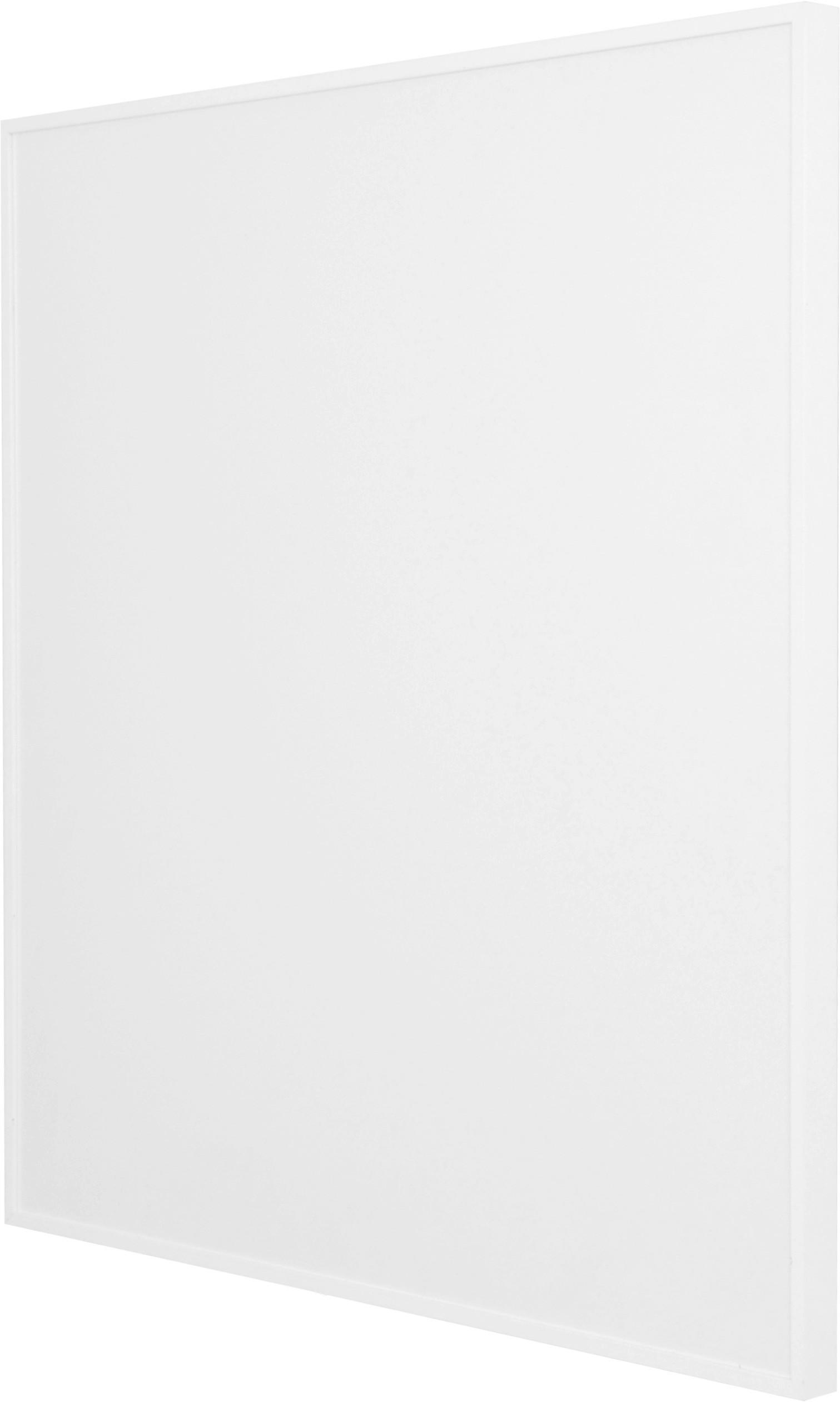 Infrarot Heizung 350 W Frame S Weiß 59,5x59,5 Cm - Weiß, Basics, Kunststoff/Metall (59,5/59,5/2,8cm)