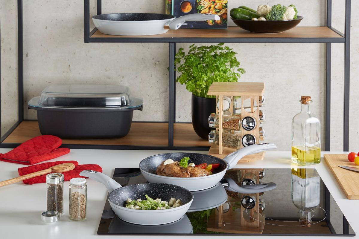 Pecsenyesütő Carmelita - fekete/átlátszó, Konventionell, Üveg/fém (32/21/11cm) - Luca Bessoni