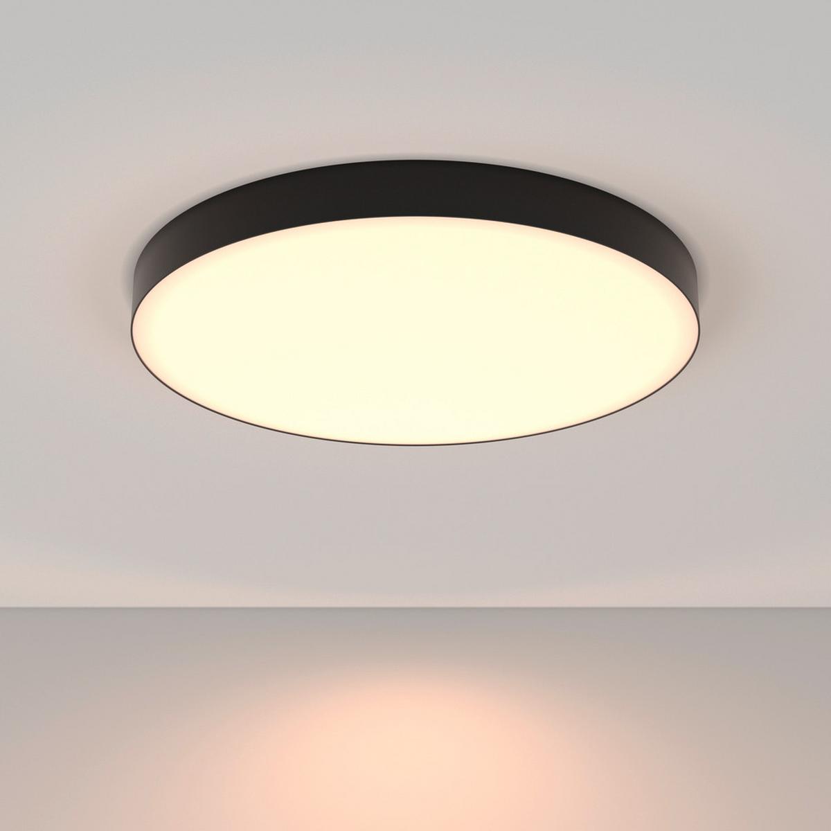 Deckenleuchte Zon - Schwarz, MODERN, Metall (60/6cm) - MAYTONI