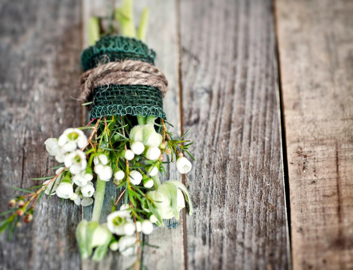 Dekoband Grün, Jute, 10 Meter - Grün, Basics, Textil (1000/5cm) - Windhager