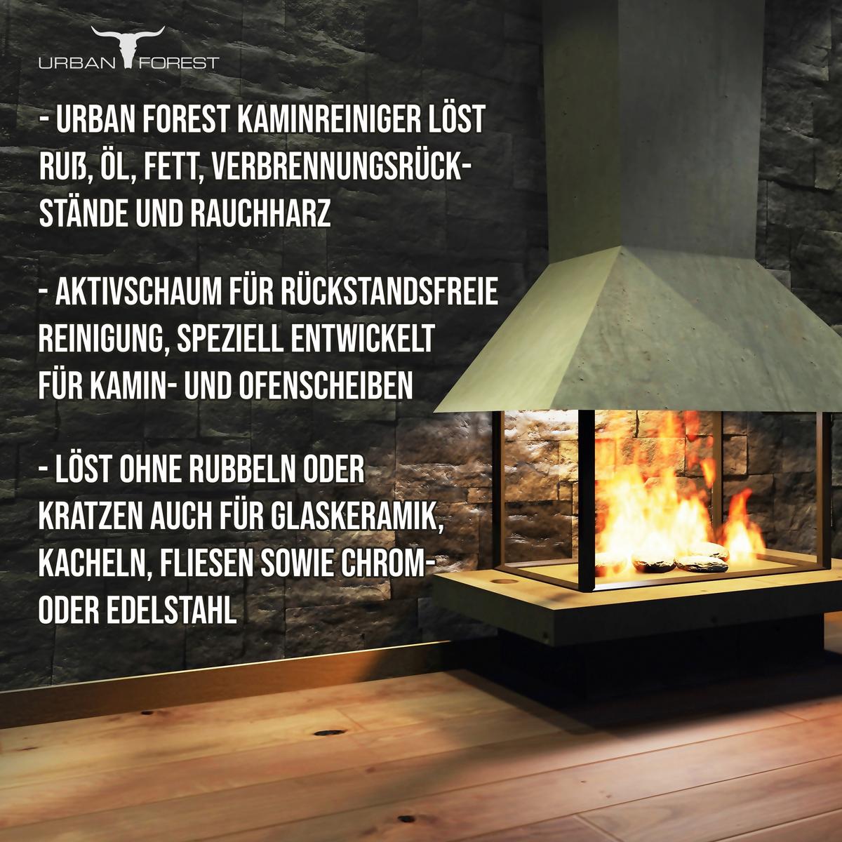 Universalreiniger Premium Kaminreiniger - Basics (500ml) - Urban Forest