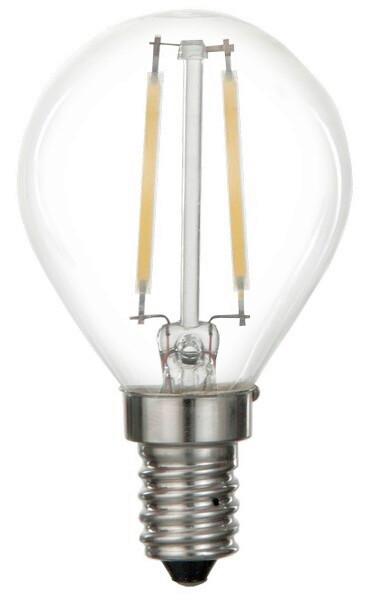 Led Izzó C81071mx - átlátszó, Basics, Üveg/fém (4,5/7,8cm)