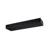 Schienensystem-einspeiser Linion Schwarz B: 10 Cm - Schwarz, Basics, Kunststoff (36,5/10/4cm) - Paulmann