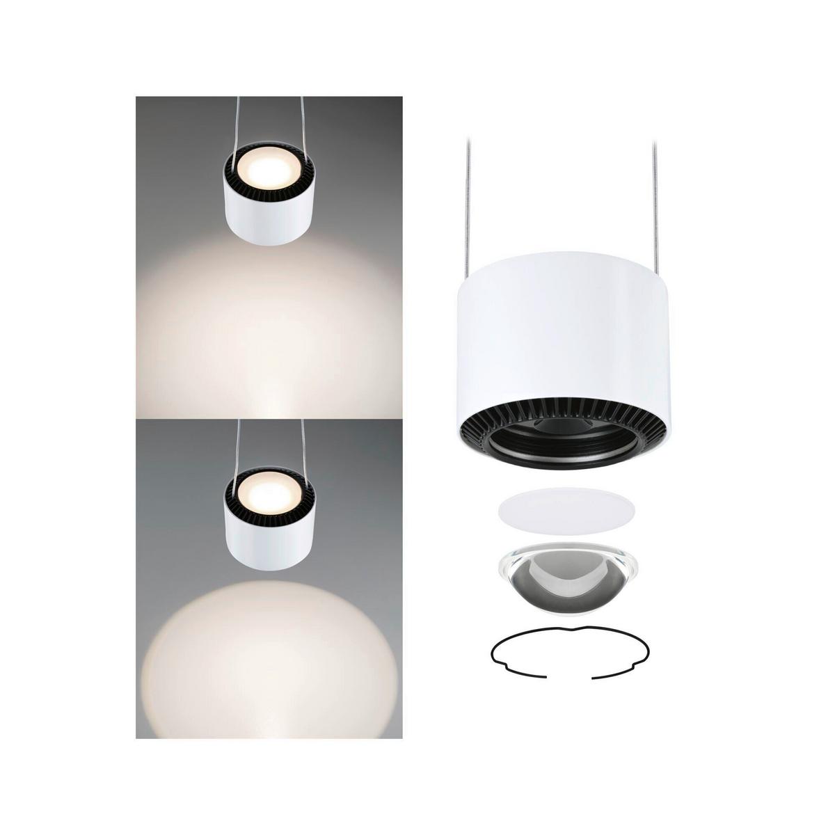 Schienensystem-Hängeleuchte 94903 Urail Aldan Sw - Basics (20-150/9,8/8,5cm) - Paulmann