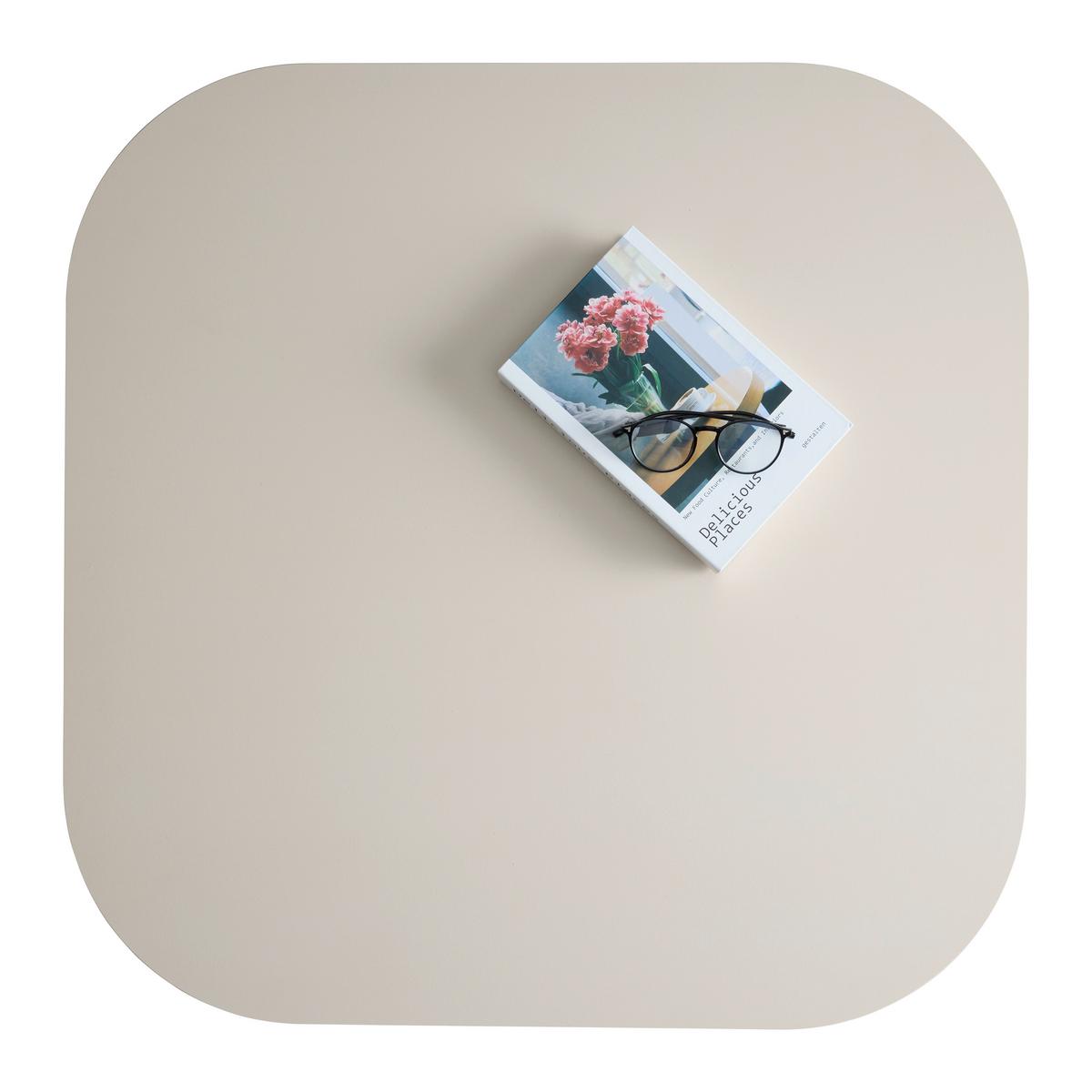 Jedálenský stôl TONY 80 - béžová, Modern, kov/keramika (80/76/80cm) - Mömax