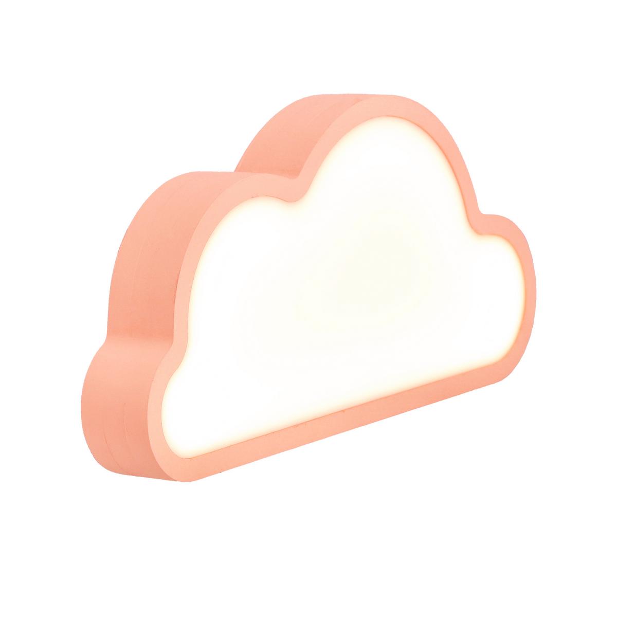 Kindertischleuchte 41-11664 Cloud - Pink, Basics, Holzwerkstoff/Kunststoff (31/3.5/15cm)