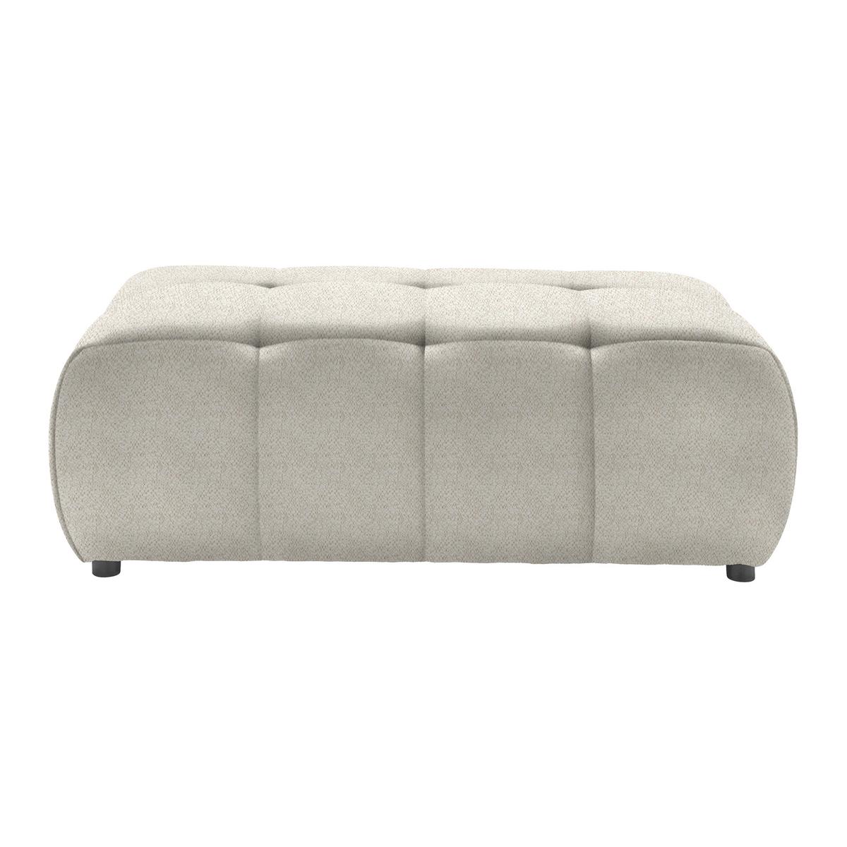 Taburet SOFI, béžová - černá/béžová, Moderní, textil (128/48/70cm) - Premium Living