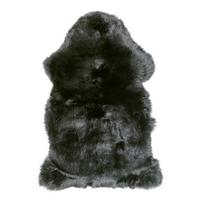 Schaffell Schwarz 60x90 cm - Schwarz, Natur, Fell (60/90cm) - Linea Natura