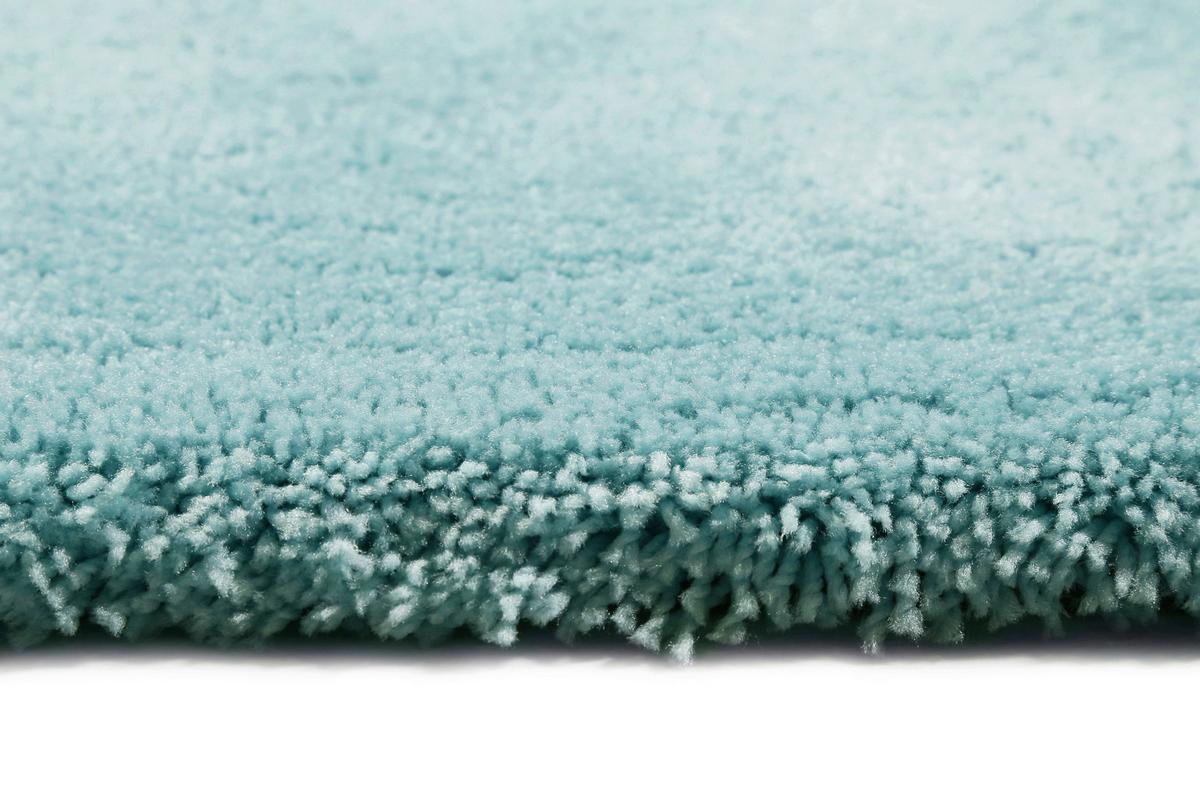 Hochflorteppich Relaxx Türkis 130x190 cm - Türkis, Basics, Textil (130/190cm) - Esprit