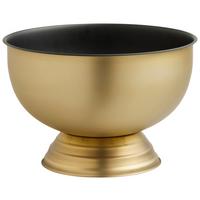 Chladič na šampanské GLAMOUR - čierna/zlatá, Modern, kov (37/24,3cm) - Mömax