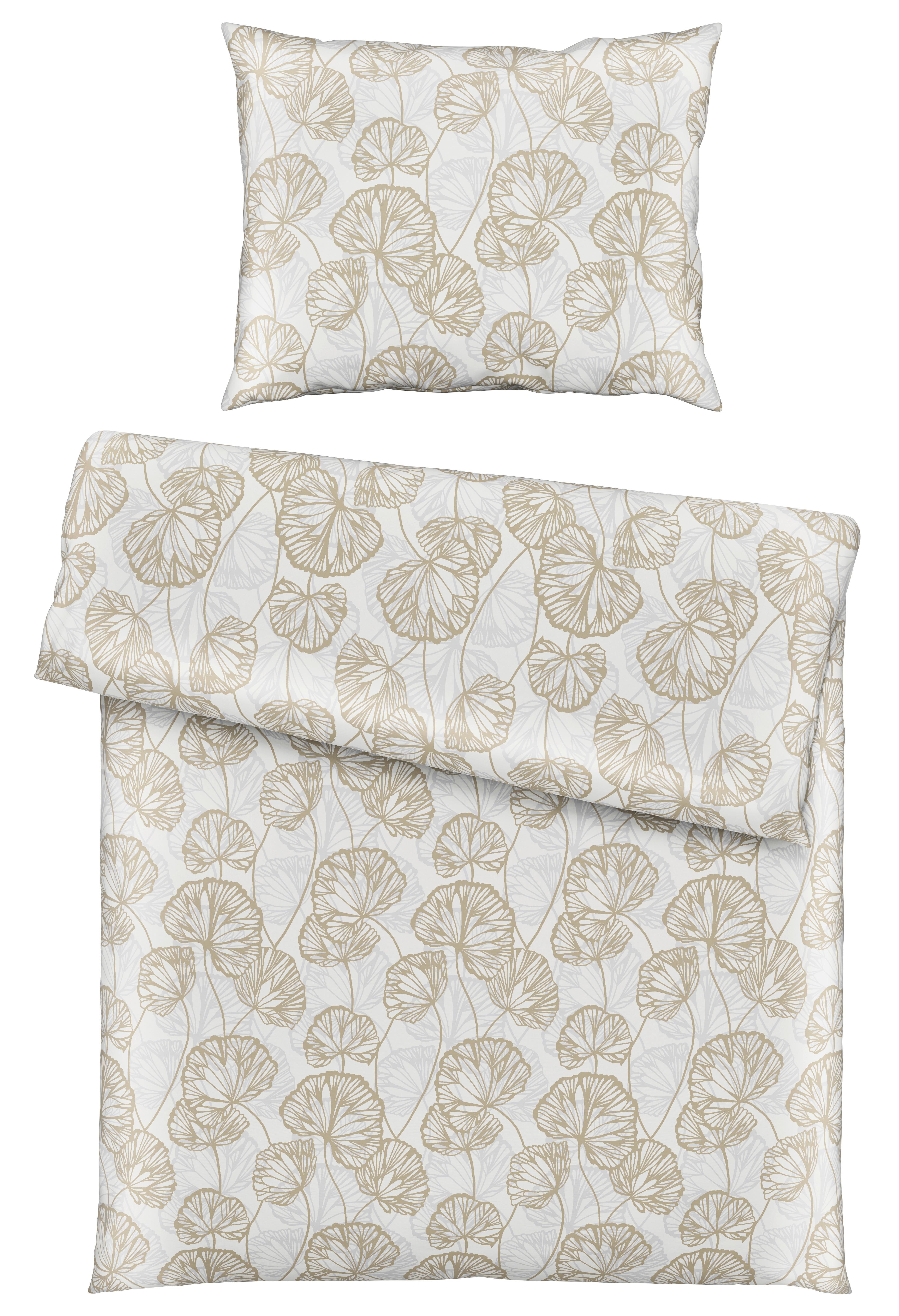 Posteľná bielizeň Ethens, 70/90 140/200cm - béžová, textil (140/200cm) - Modern Living