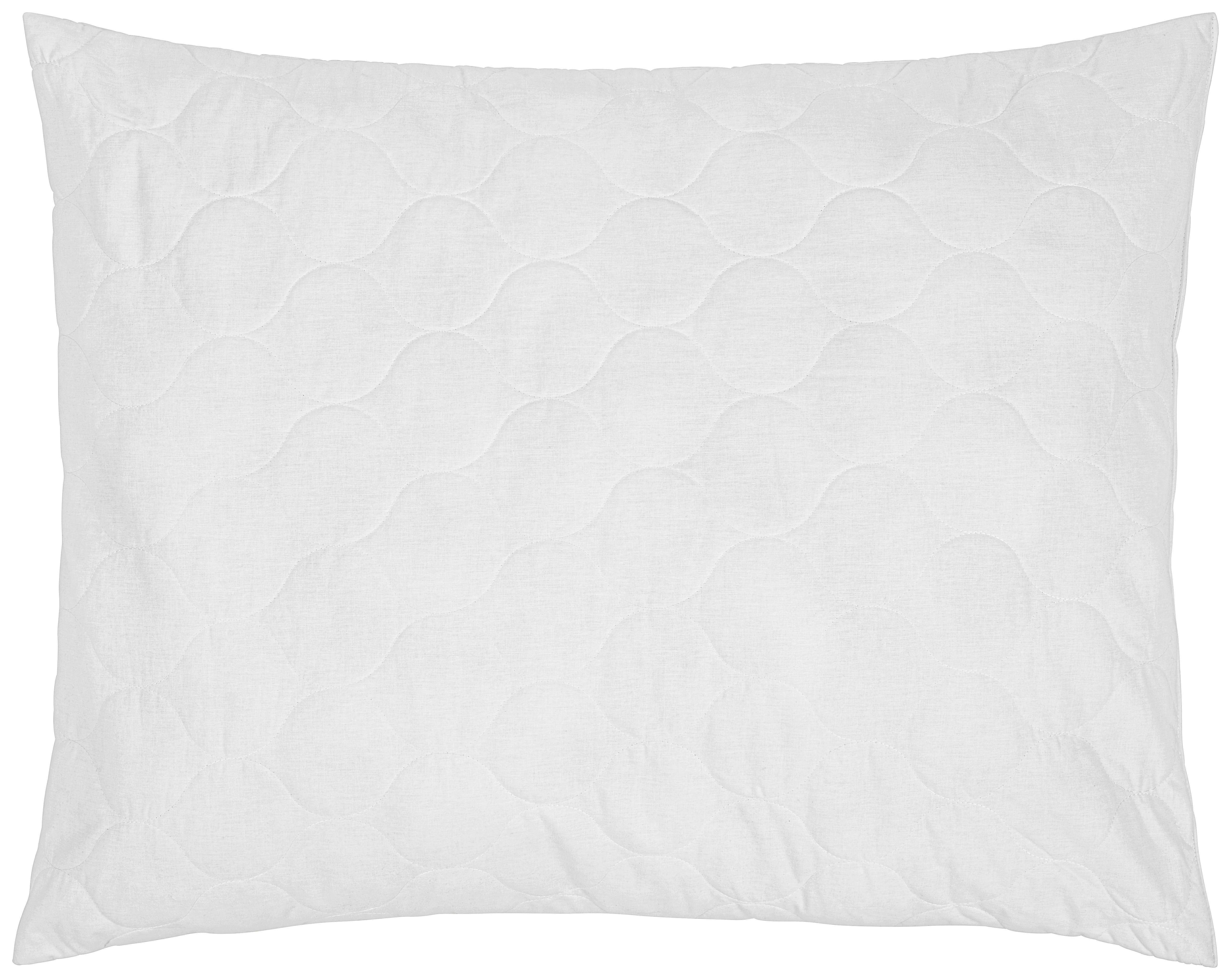 Kopfkissen Mariella 70x90 Cm Polyester - Weiß, KONVENTIONELL, Textil (70/90cm) - Ele