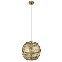 Hängeleuchte 14995h1 - Messingfarben, KONVENTIONELL, Metall (30/120cm) - Globo
