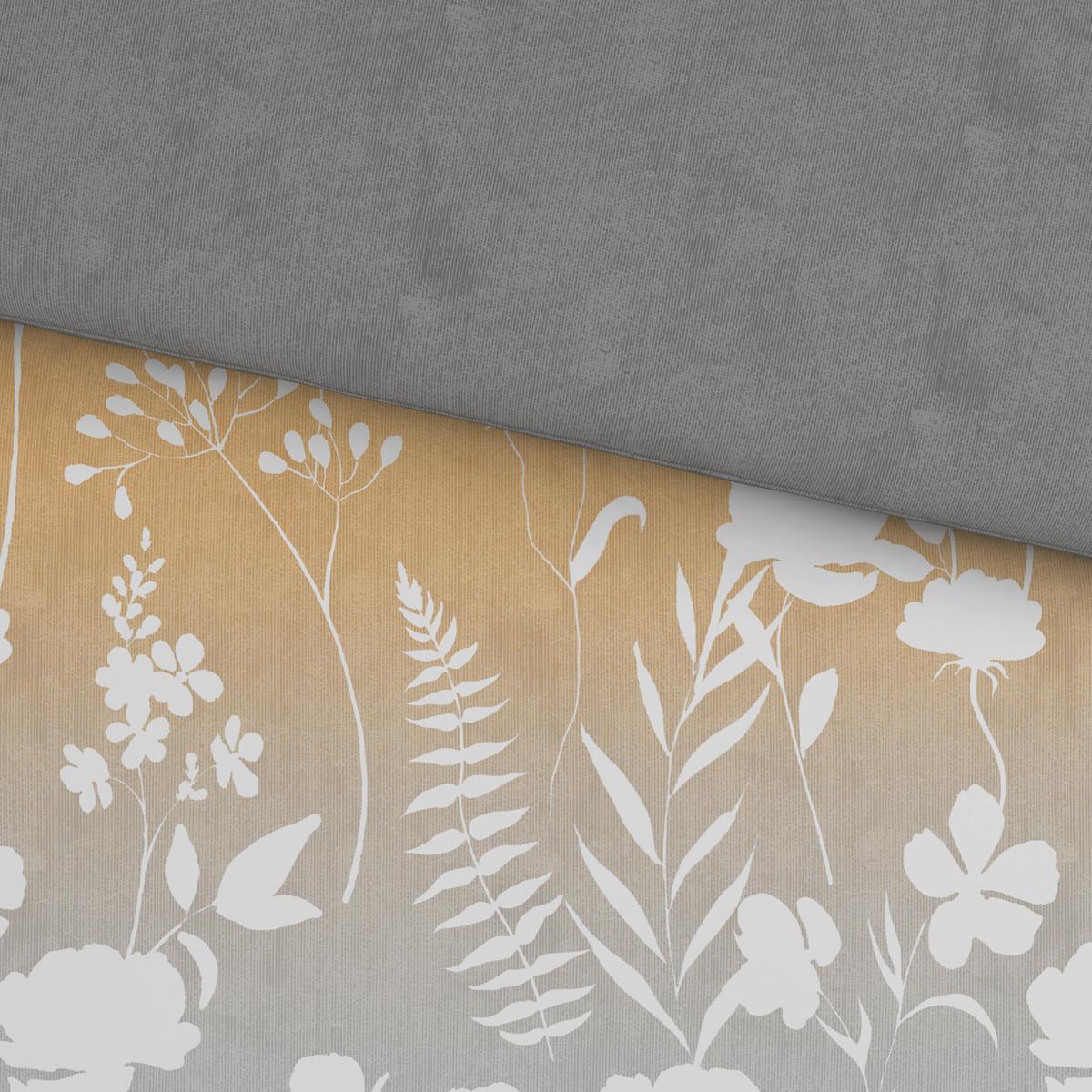 BETTWÄSCHE MAREN - Beige/Grau, MODERN, Textil - Luca Bessoni