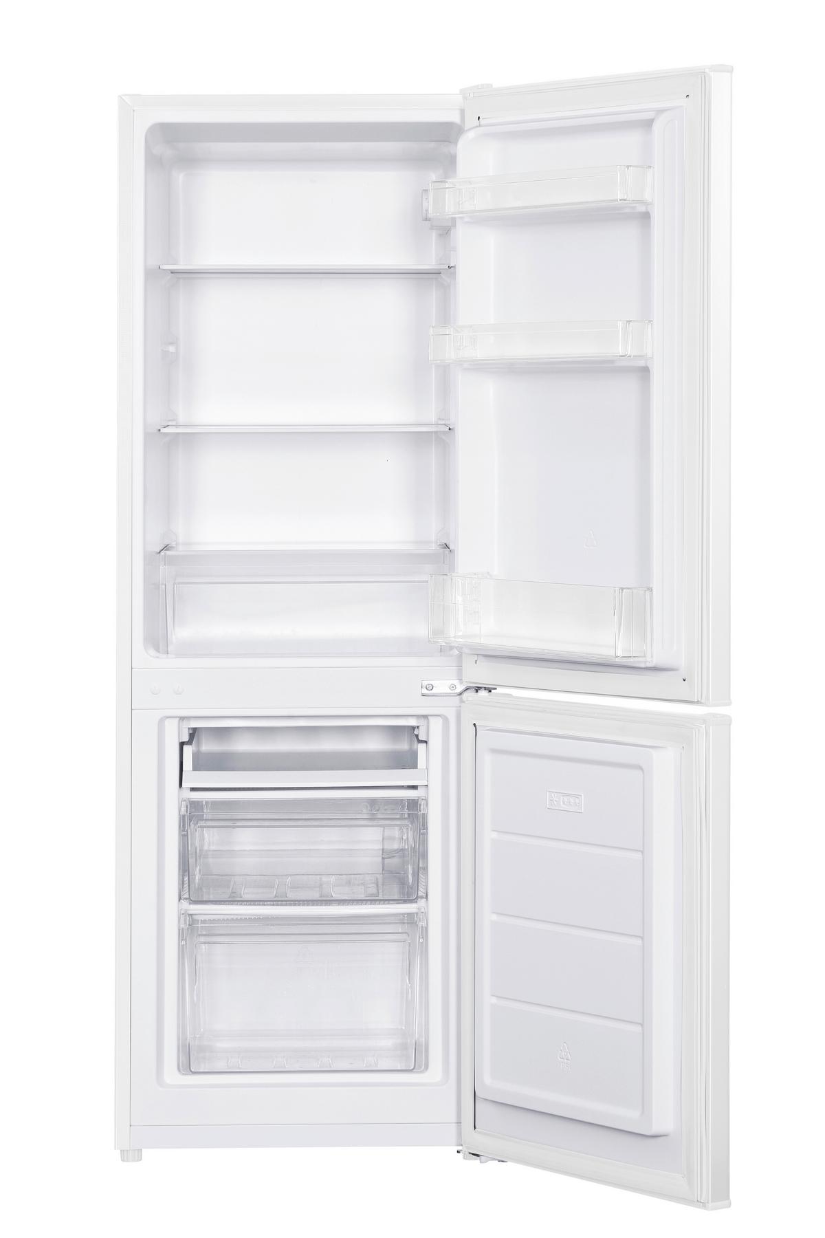 Kühl-Gefrier-Kombination Nabo Kgk 1750 - Weiß, Basics, Metall (50/142,2/56cm) - Nabo