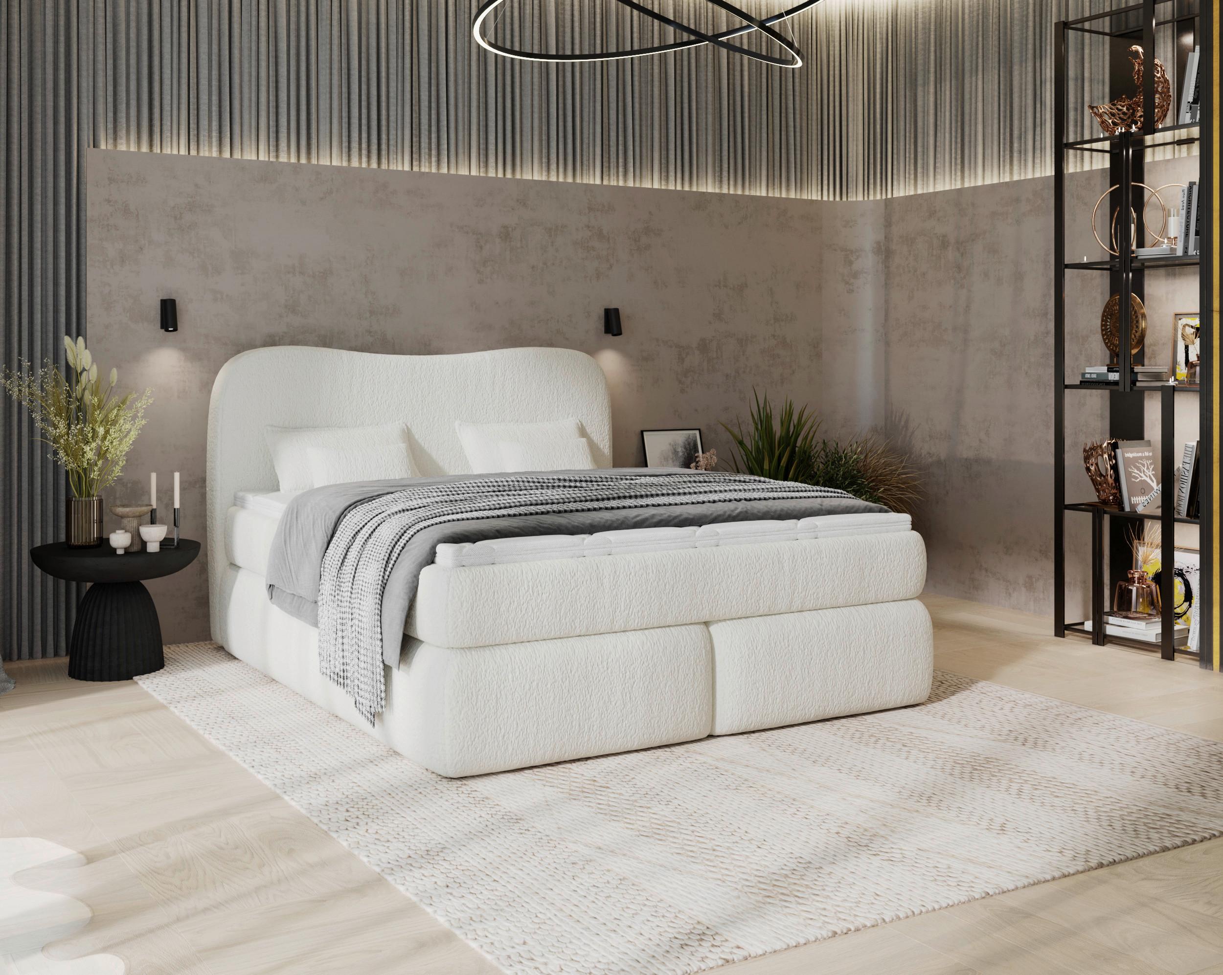 Boxspringbett Mit Topper 180x200 Isla