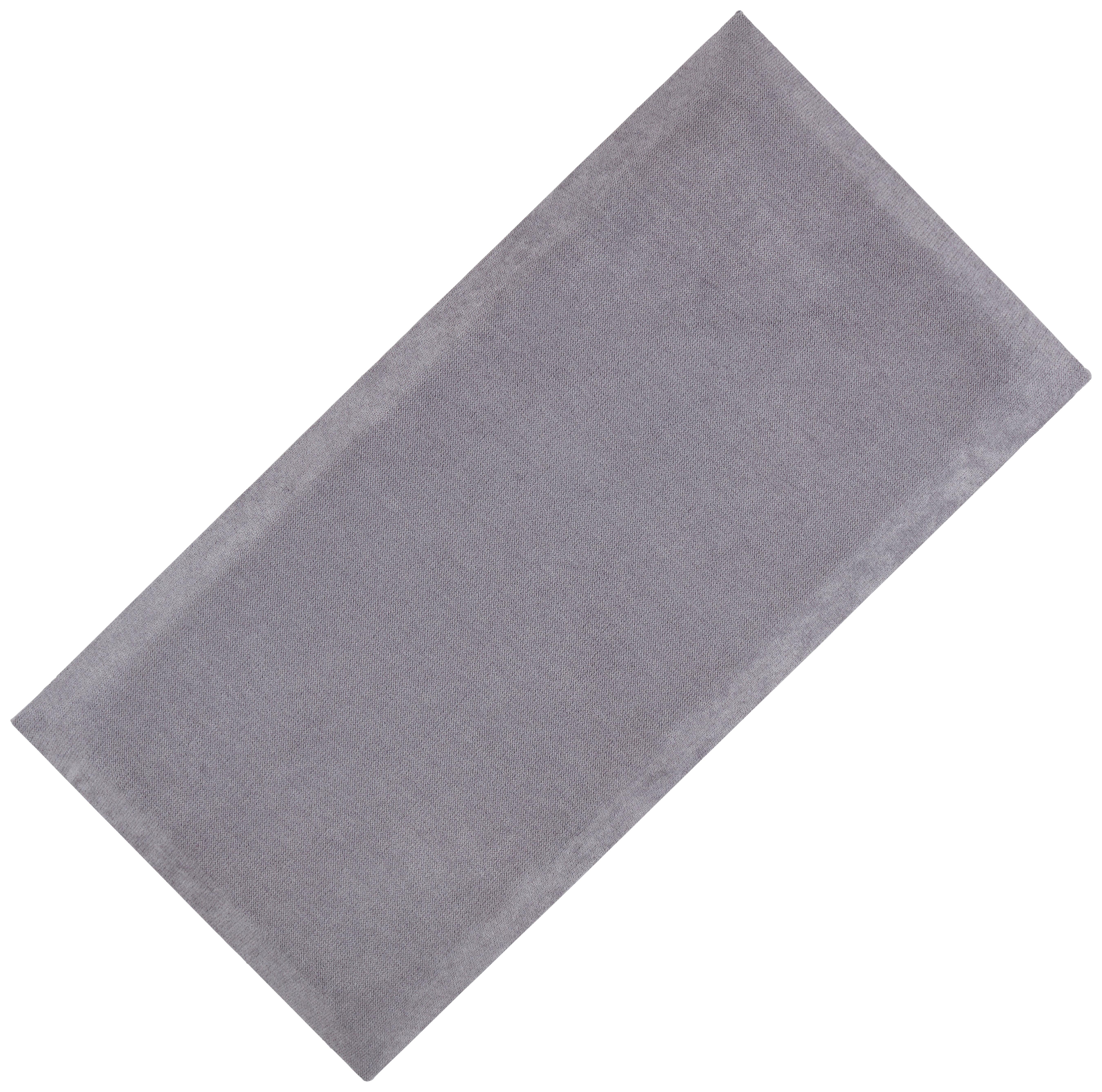 Wandpolster 2er-set 70x30 Cm Rechteckig, Grau - Grau, Basics, Textil (70/30/4cm) - MID.YOU