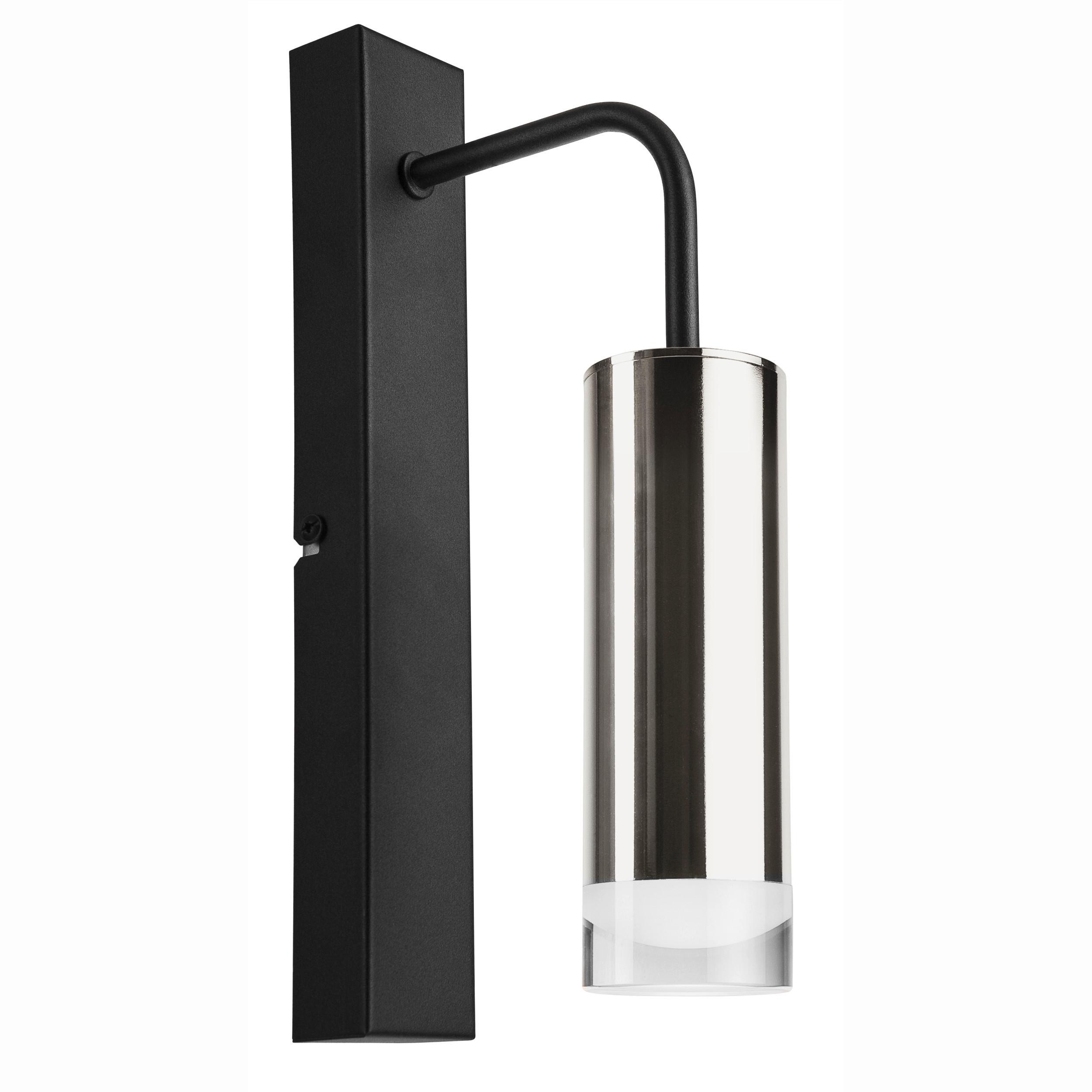 Wandleuchte 39756 Diego Chrome - Chromfarben, Design, Metall (32/6/32cm)