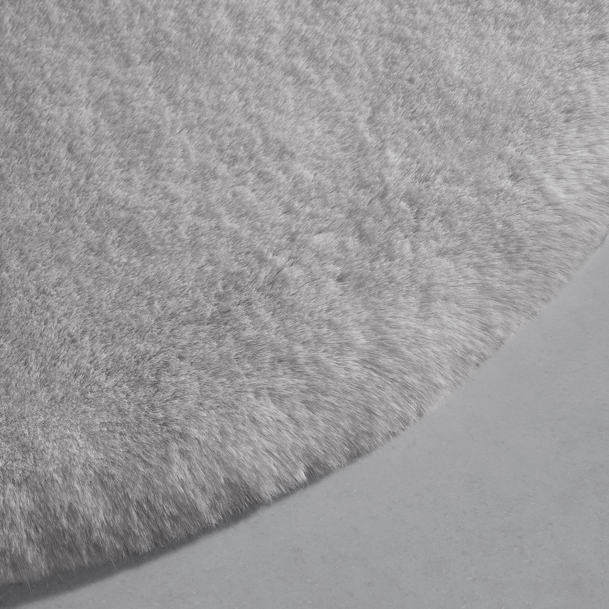 UMĚLÁ KOŽEŠINA Nico 3, P: 80cm, šedá - šedá, Konvenční, kožešina (80cm) - Mömax