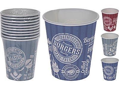 Papírpohár Bbq - Papír (8/8/14cm)