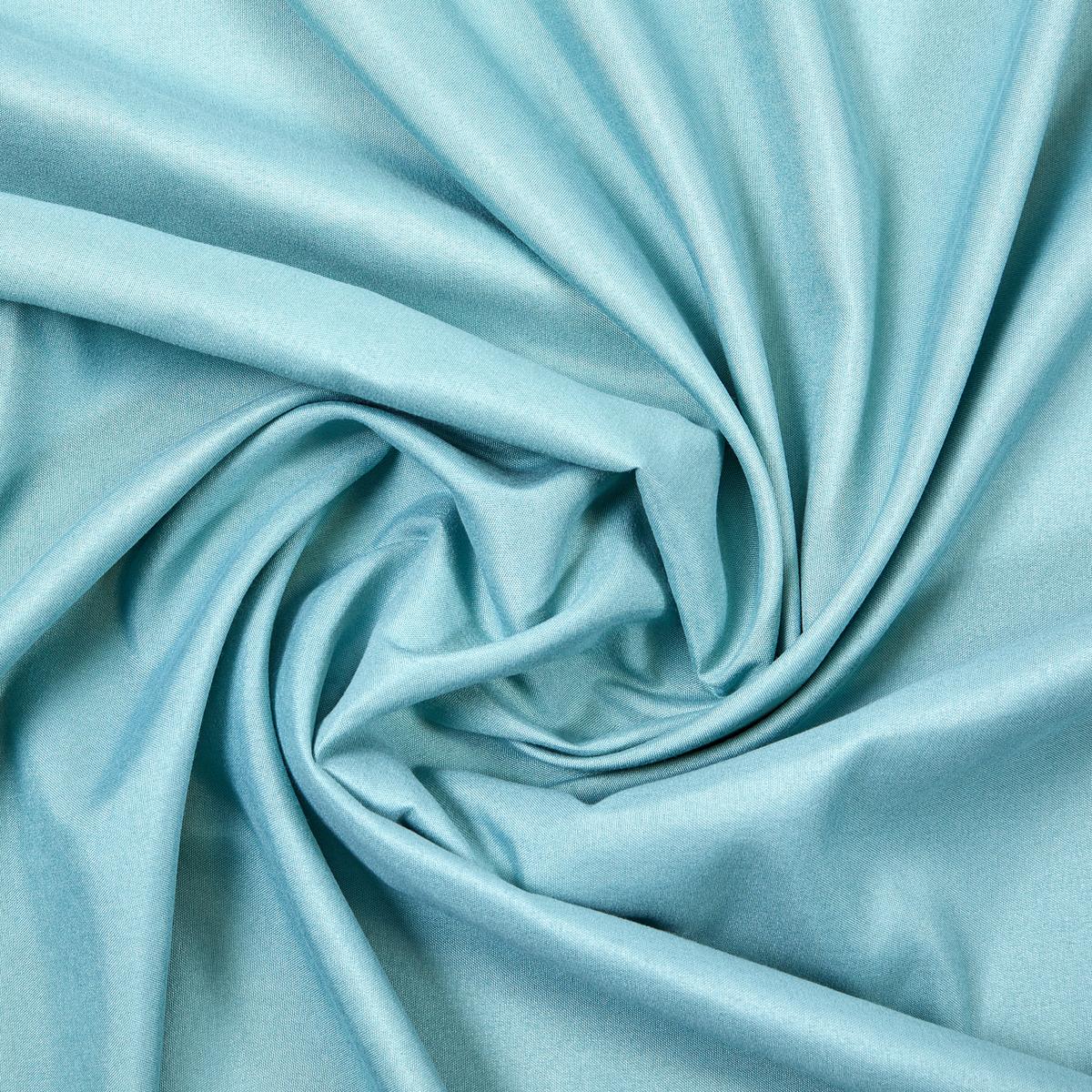 ZÁVĚS S OČKY ABBY, 140/235 cm - tyrkysová, Konvenční, textil (140/235cm) - Modern Living