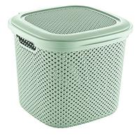 AUFBEWAHRUNGSBOX DIAMOND - Mintgrün, Basics, Kunststoff (31/27,5/31cm) - Luca Bessoni