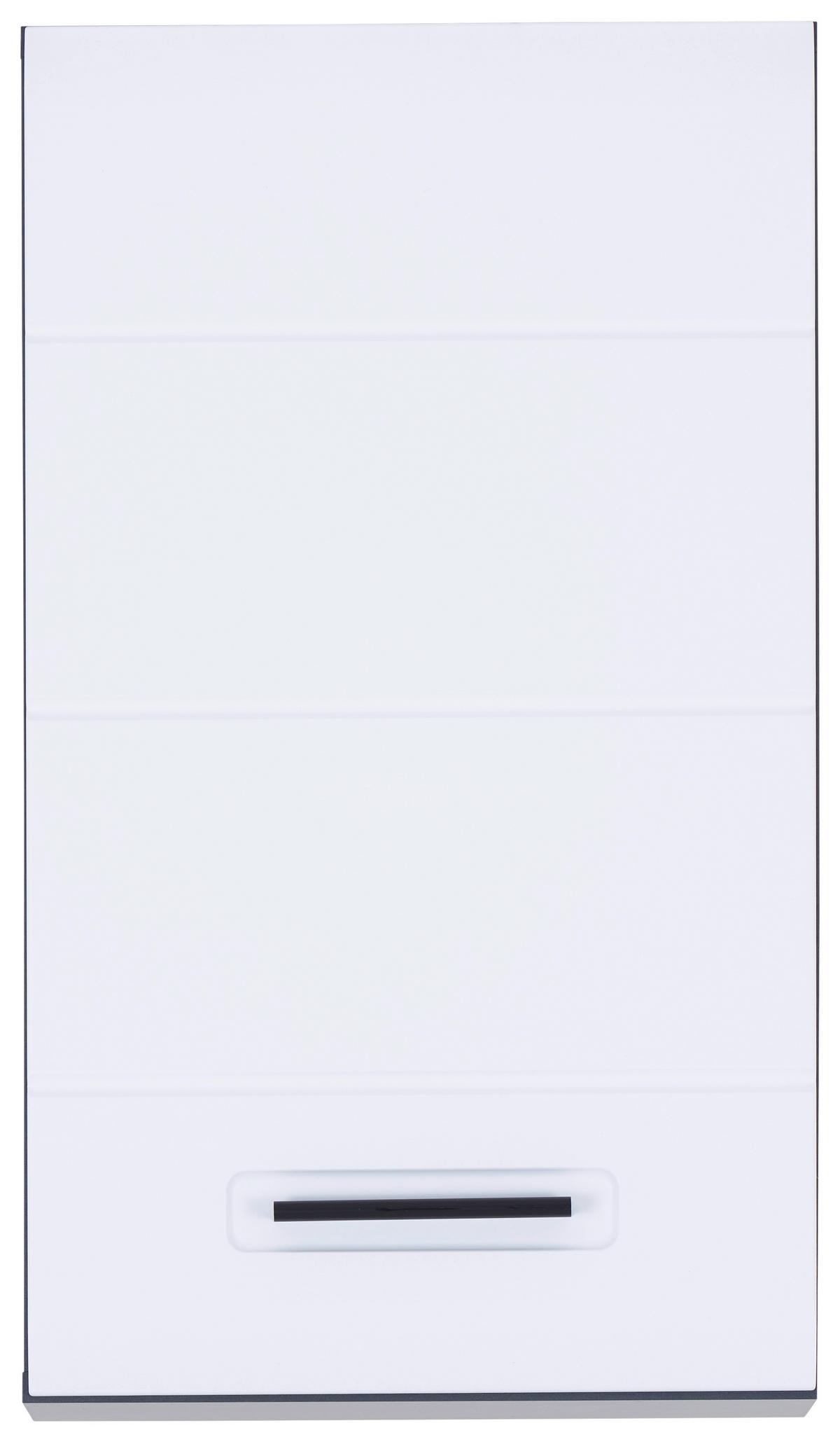 Faliszekrény Pearl New Snol 118 - antracit/fehér, Konventionell, faalapú anyag (40/70/22,6cm)