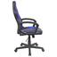 Chefsessel Andy - Blau/Schwarz, MODERN, Kunststoff/Textil (58,5/105-115/62cm) Chefsessel Andy - Blau/Schwarz, MODERN, Kunststoff/Textil (58,5/105-115/62cm)