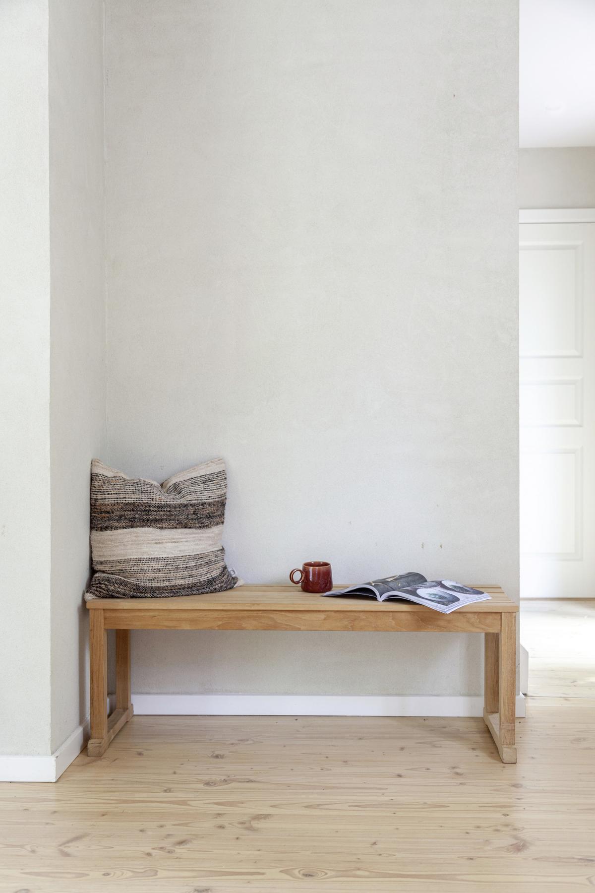 Sitzbank Echtholz Teakfarben Vega Bht: 120x43x40 Cm - Teakfarben, KONVENTIONELL, Holz (120/43/40cm) - MID.YOU