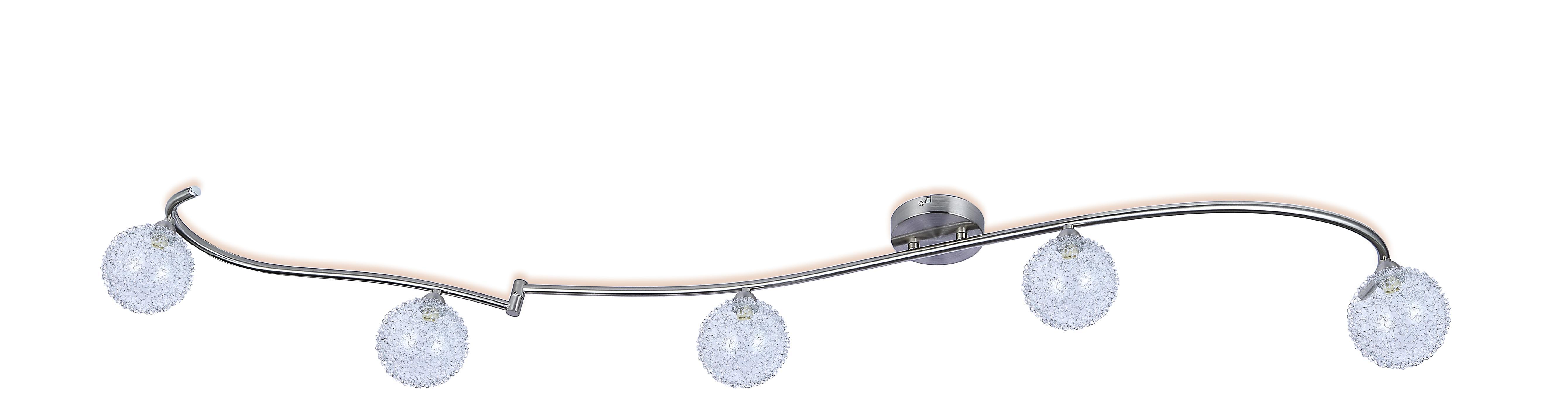 Spotlámpa Michelle - Nikkel, konvencionális, Fém (154cm) - Ombra