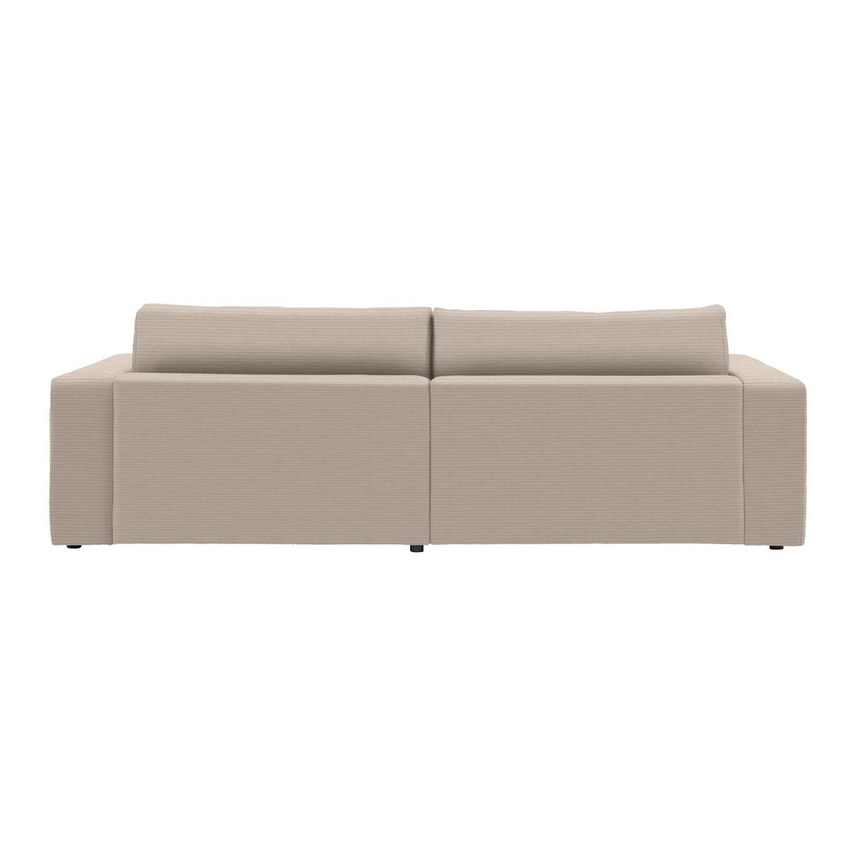 Rohová sedačka FABIONA, pravá, cappuccino menč. / cappuccino - cappuccino, Modern, drevo (268/85cm) - Premium Living