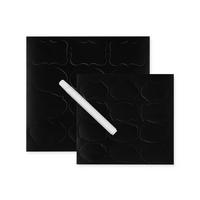 Etikety Svea, 97ks/bal. - bílá/černá, plast/papír (21/24cm) - Modern Living