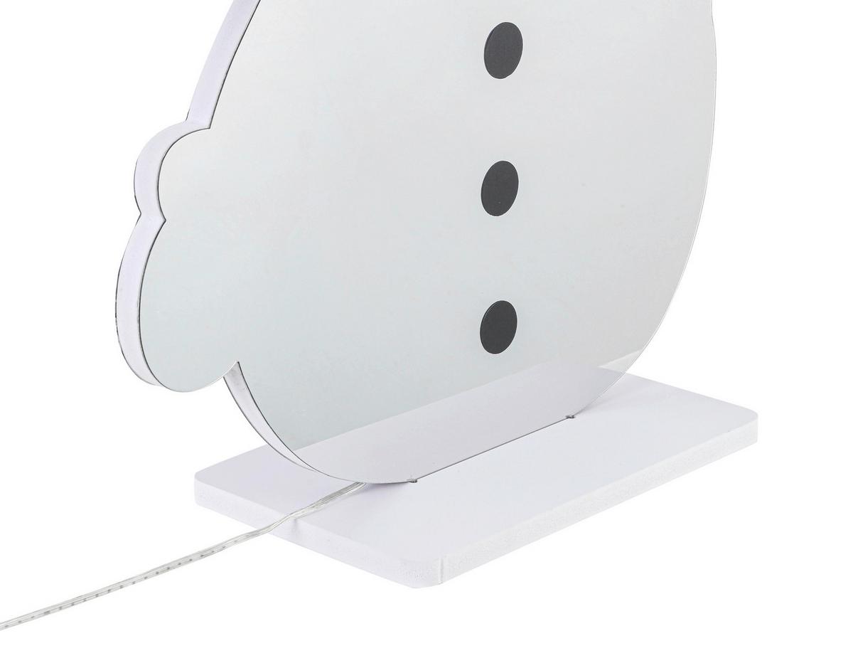 DEKORAČNÍ LED SVÍTIDLO SCHNEELI - bílá/barvy chromu, Design, plast (12/42,5/55cm) - Mömax