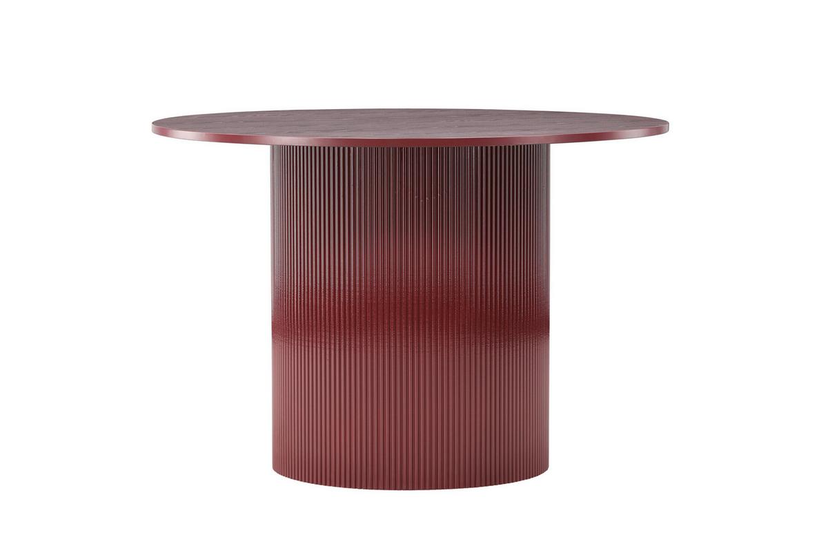 Esstisch Lenox Dunkelrot B: 110 Cm - Dunkelrot, MODERN, Holz (110/75cm) - Livetastic