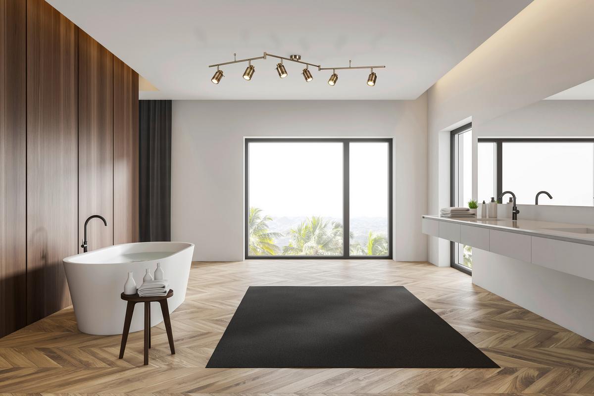 Deckenleuchte Samson 6lt 6606ab - KONVENTIONELL, Glas/Metall (19,5/13/180cm)