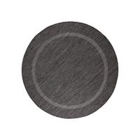 Flachwebteppich Relax - Schwarz, Basics, Textil (120cm) - Novel
