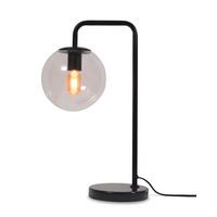 Tischleuchte Warsaw/t/b - Transparent/Schwarz, Trend, Glas (32/20/53cm) - It's about Romi